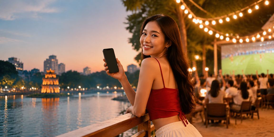 Người dùng Sài Gòn sử dụng ứng dụng casino và xem FAQ trên thiết bị di động